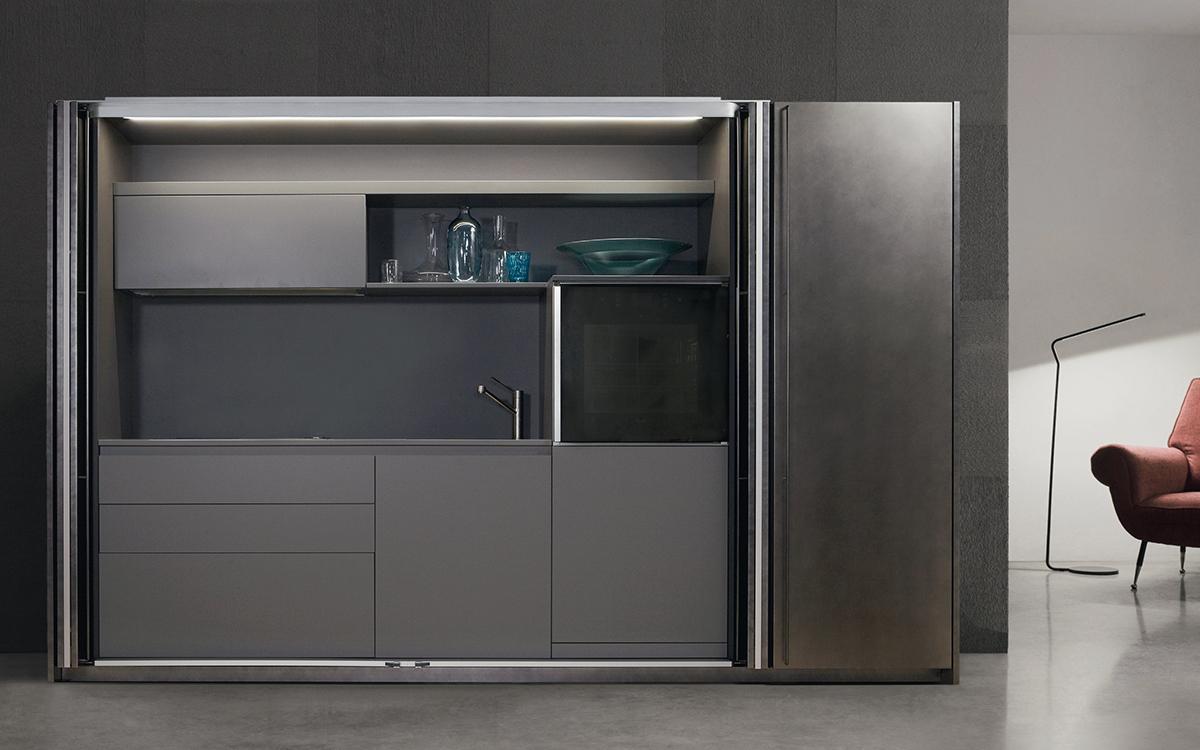 System, the modern kitchen that disappears